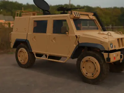 iveco lmv 3D model