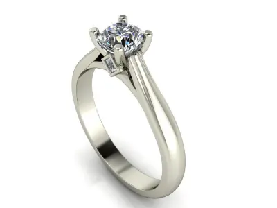 Women ring 3dm stl render detail 3D print model 29