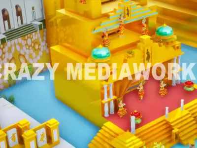 Natyashala crazy mediaworks 3D model