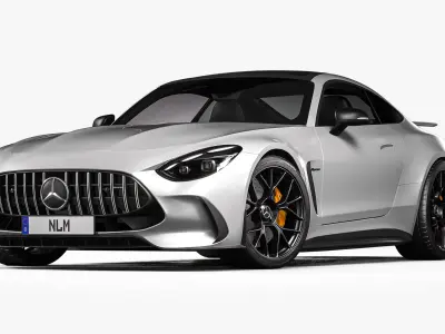 Mercedes-Benz AMG GT 63 Coupe 2024 3D model