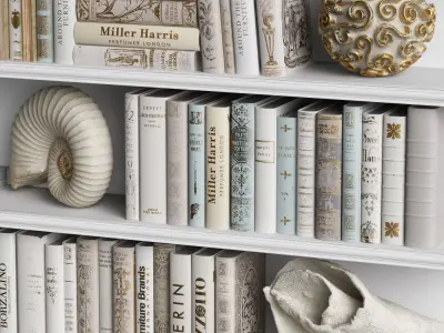 Classic Books 05 3D model