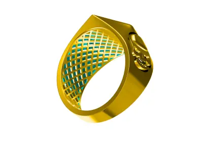 biker ring Free 3D print model