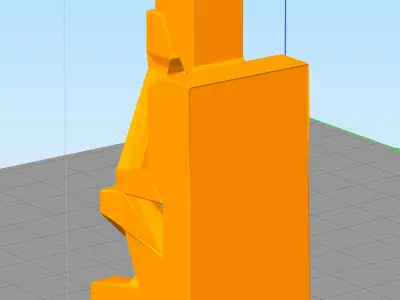 Silent Sorrow Statue Decor Low Poly Free 3D print model