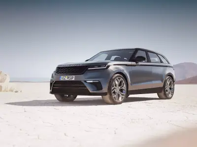 English modern luxury suv unbranded 3D model