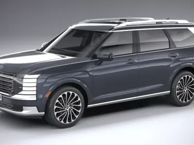 Hyundai Palisade 2026 3D model