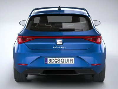 Seat Leon 5-door 2020 3D model
