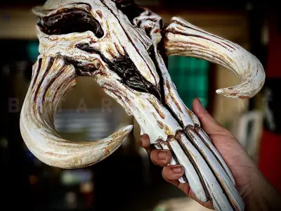 Mythosaur Skull High Quality - Mandalorian Starwars Movie 3D print model