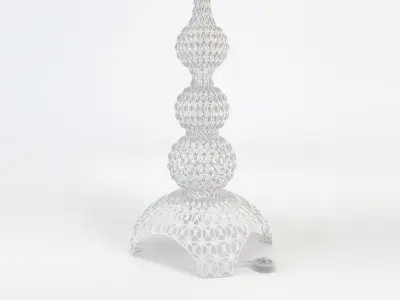 Kartell Kabuki Floor Lamp - White 3D model