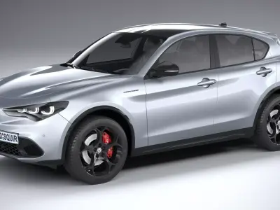 Alfa Romeo Stelvio 2023 3D model