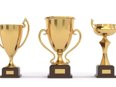 Trophy Cups 3D model 71