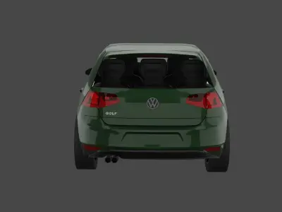 2013 Volkswagen Golf 3D model