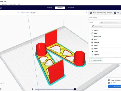 Paper Towel Holder - Ready for 3D Print  3D print model
