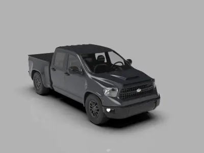2018 toyota tundra trd 3D print model