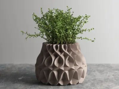 vase 3d print 561 3D print model