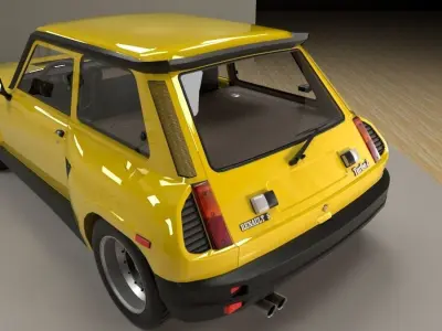 Renault 5 Turbo 2 3D model