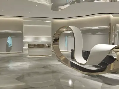 Clothing Shop 5 3D model