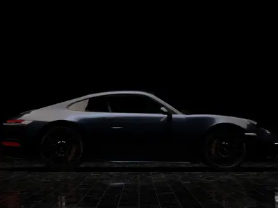 Porsche 911 Carrera GTS 3D model purchase