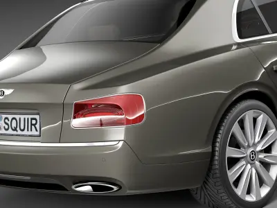Bentley Flying Spur 2014 3D model