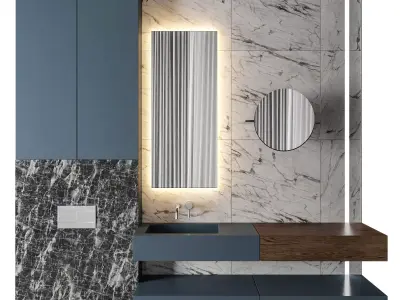 Luxury Bathroom 48 3D model