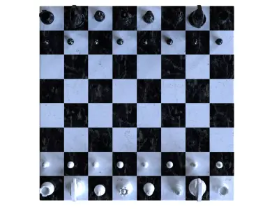 Chessboard 3D model