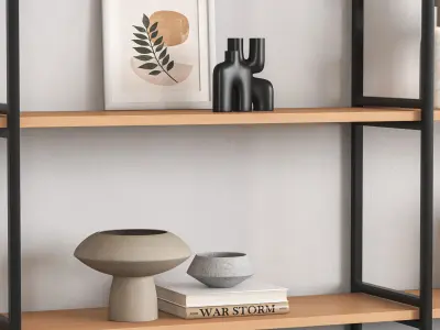 Decorative set-09 3D model