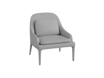 Wales Lounge Chair 3D model