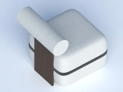 Single Sofa 3D model