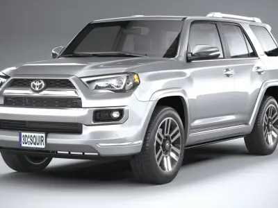 Toyota 4Runner Limited 2023 3D model