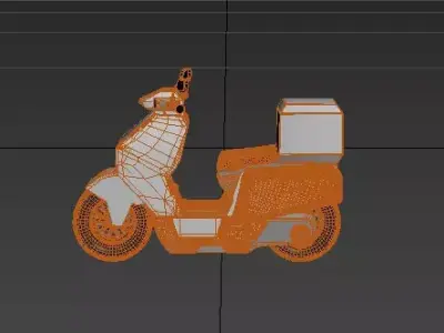 Scooter X1  3D model