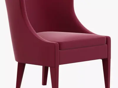 Koket Chignon Chair 3D model
