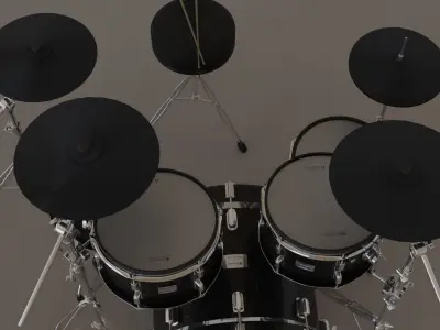 Drums drum 3D model