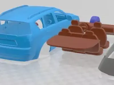 Mitsubishi Outlander GT 2011 Printable Car 3D print model