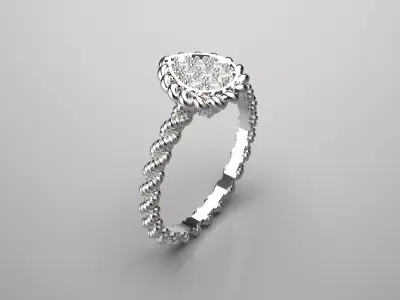 fantastic jewelry ring jr00045 3D print model