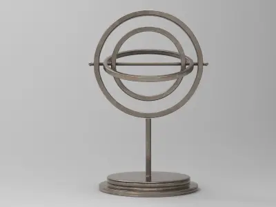 Galaxy Decor Low-poly 3D model