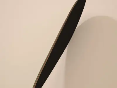 Longboard deck 3D model