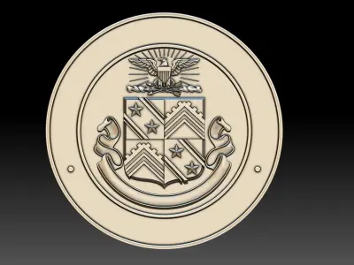 Assistant Secretary of Defense 3D print model