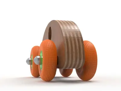 TOY CAR 01 3D print model