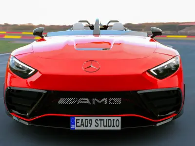 2025 Mercedes PureSpeed Concept 3D model