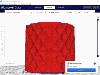 plant pot holder 88 3D print model