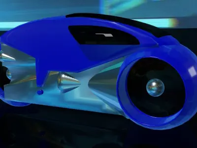 TRON Light Cycle 3D model