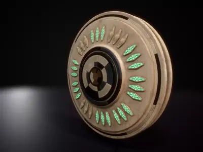 building 12a Low-poly 3D model