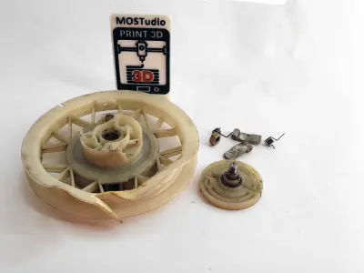 Einhell GH-PM 461 S Pull Starter for Lawnmower 3D print model