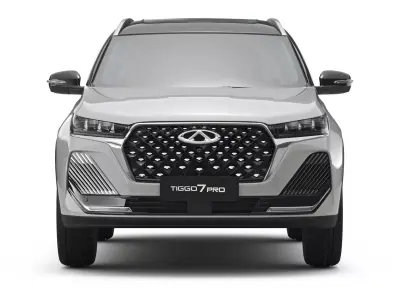 2025 Chery Tiggo 7 Pro with Interior 3D model