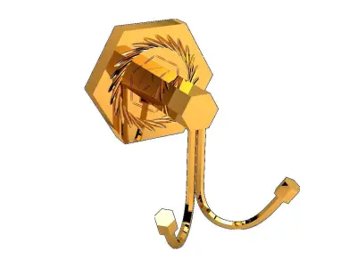 Orchid Spike Hanger Double 3D model