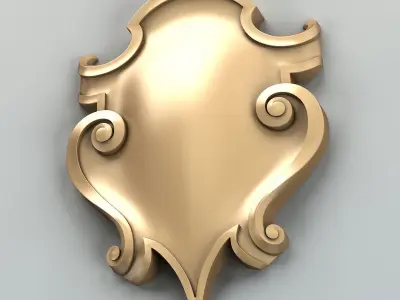 Cartouche 008 3D model