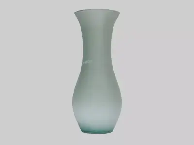 Glass vase Low-poly 3D model purchase