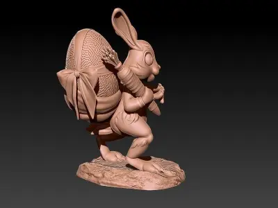 Easter Rabbit 2 3D print model