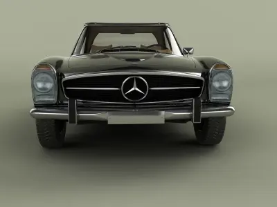 Mercedes 280SL 3D model