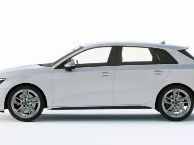 Audi S3 2021 3D model
