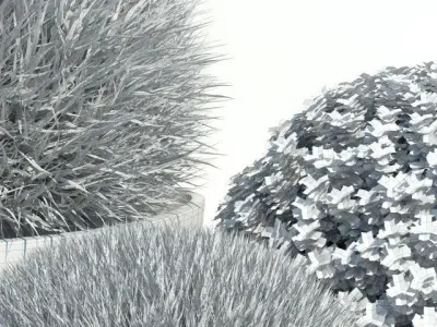 Plants collection 11 3D model purchase